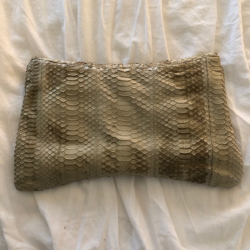 TBags Python Clutch Purse Bag - Picture 4 of 6